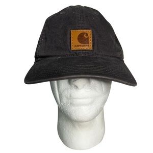 Carhartt Men’s Gray Adjustable Strap Hat One Size Fits Most